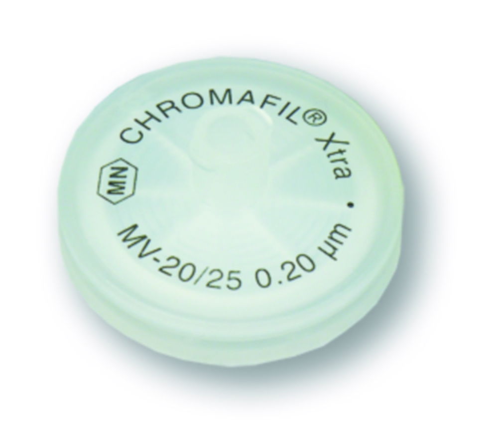 Шприцевий фільтр CHROMAFIL®, Змішаний целюлозний ефір (MV), 25 мм, 0,2 мкм