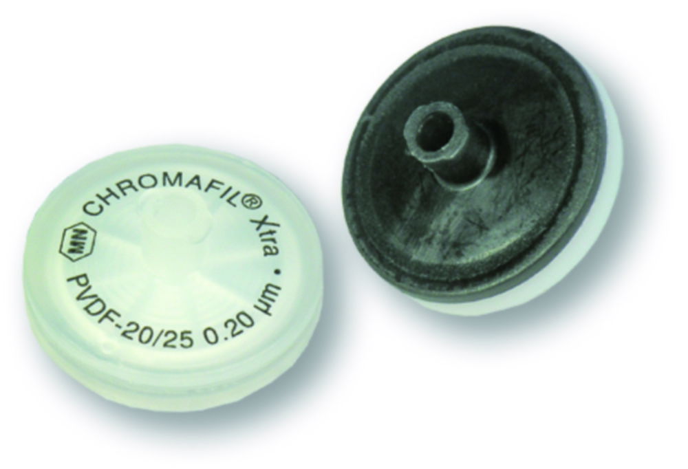 Шприцевий фільтр CHROMAFIL®, фторид полівінілідидного (PVDF), 25 мм, 0,20 мкм