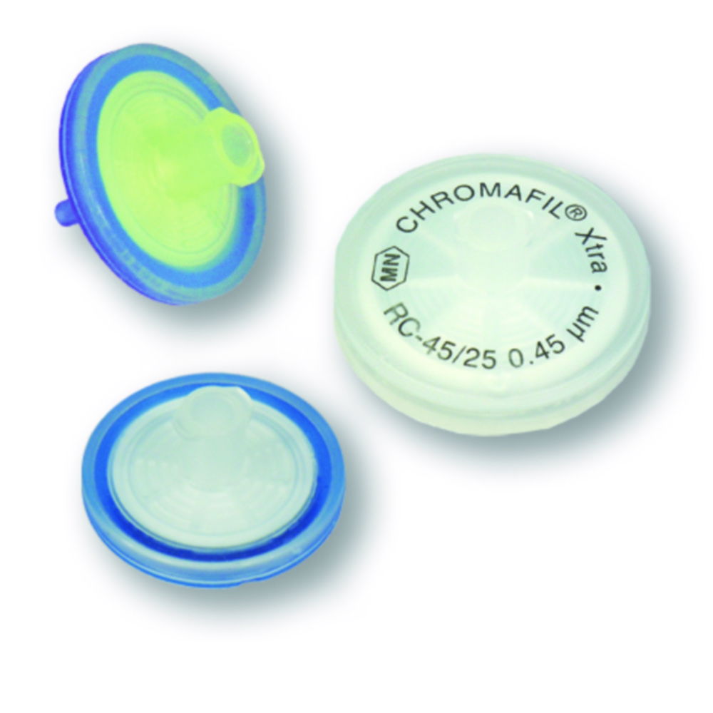 Шприцевий фільтр CHROMAFIL®, відновлена целюлоза (RC), 25 мм, 0,2 мкм
