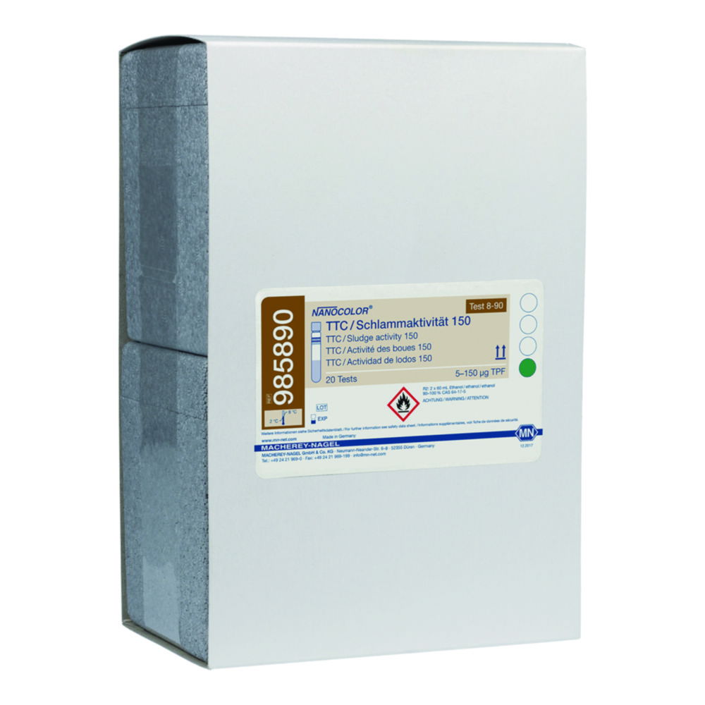 Трубні тести NANOCOLOR® Частина 2, 5 – 150 µg TPF 0,050 – 2,300 A