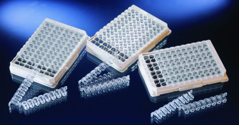 Модули для иммунологии, C8 LockWell, PS, хрупкий, плоский, PolySorp™