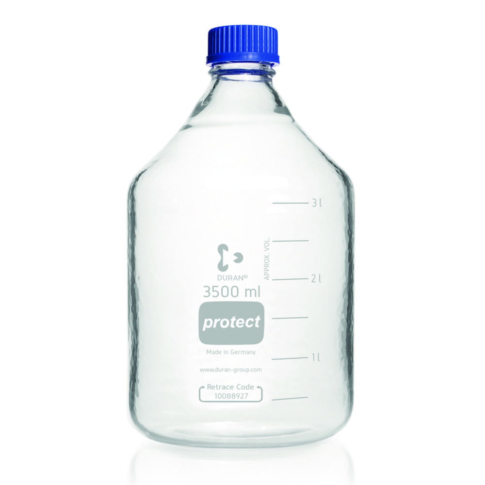 Лабораторні пляшки Protect DURAN®, з відстежуючим кодом, 45 GL, 300 мм