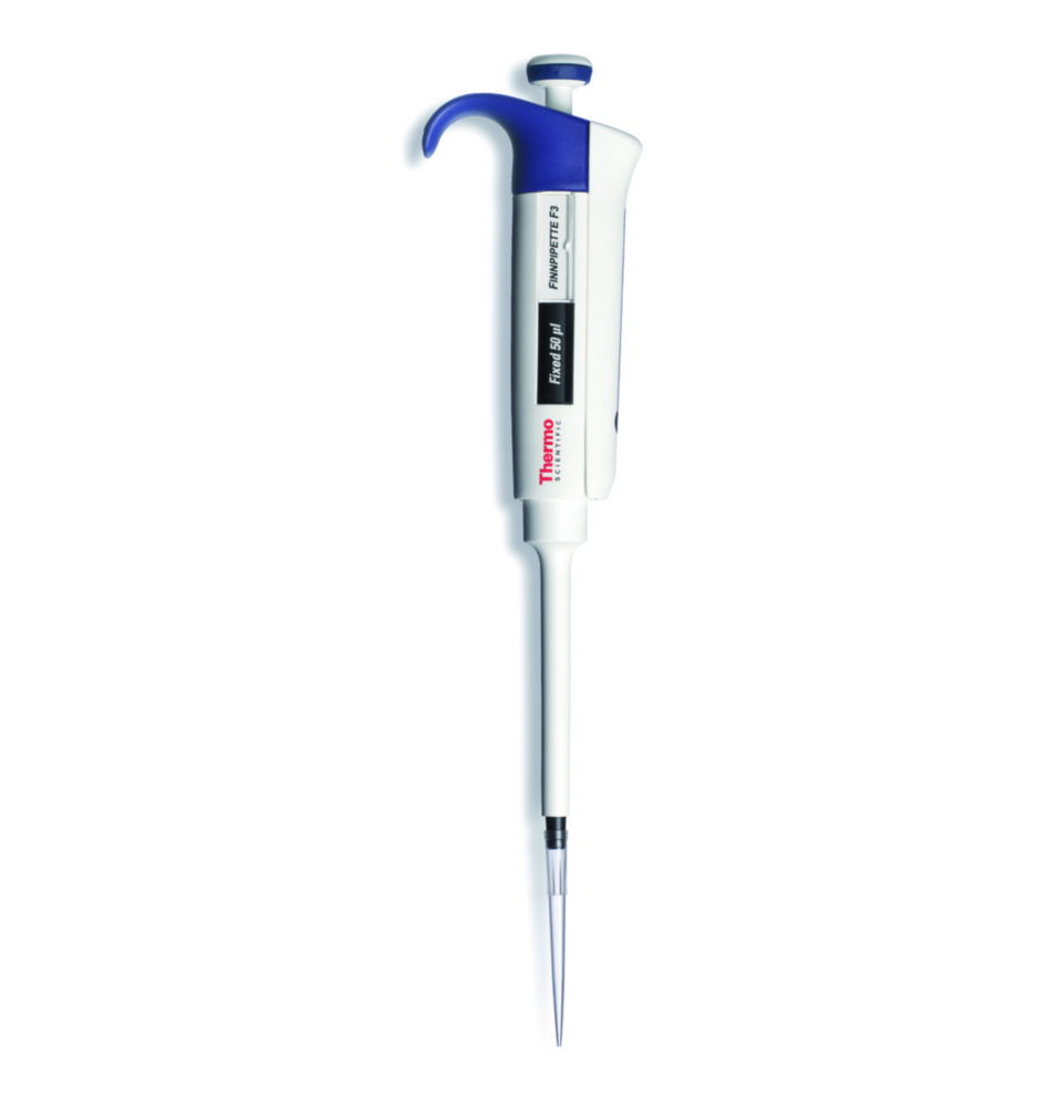 Одноканайний мікролітер Pipettes Finnpipette F3, виправити, 500 мкл