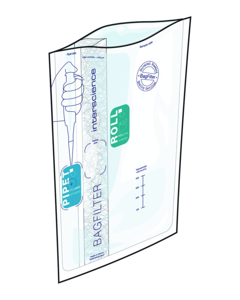Пакети для гомогенізації BagSystem®, 190 мм, 300 мм