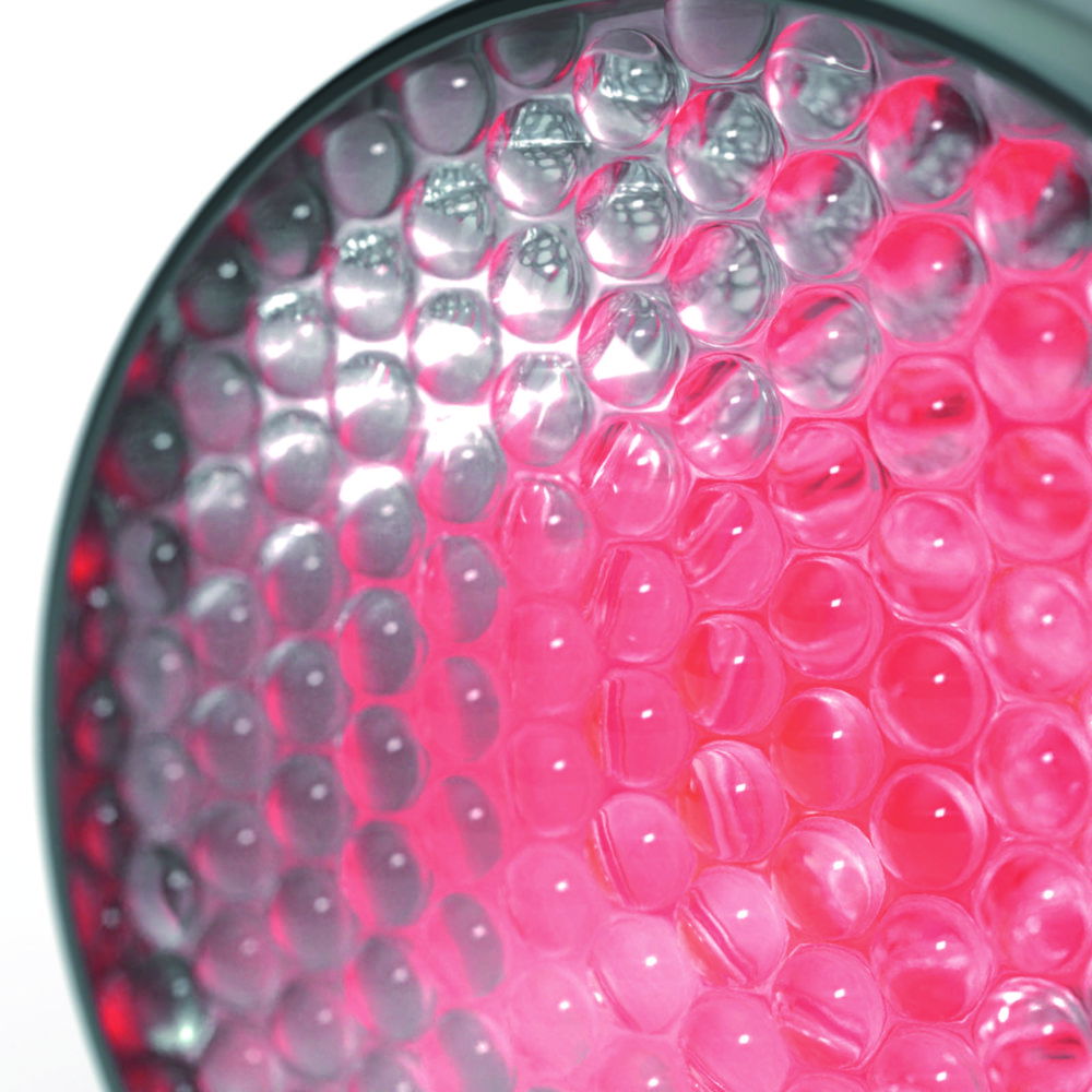 LED-модулі, K, 625 мм, Дифузний (40°), червоний, 625 мм