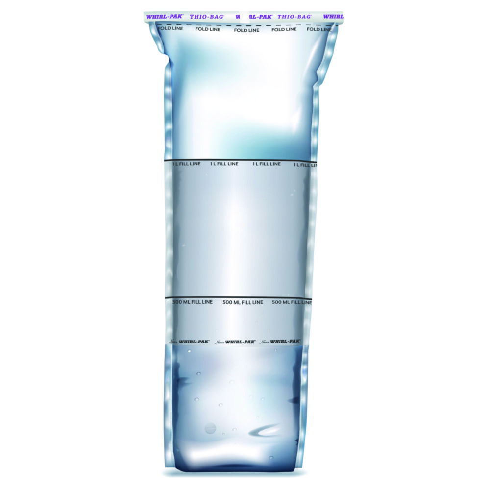 Probenbeutel Whirl-Pak® Stand-Up Thio-Bags®, steril, frei stehend