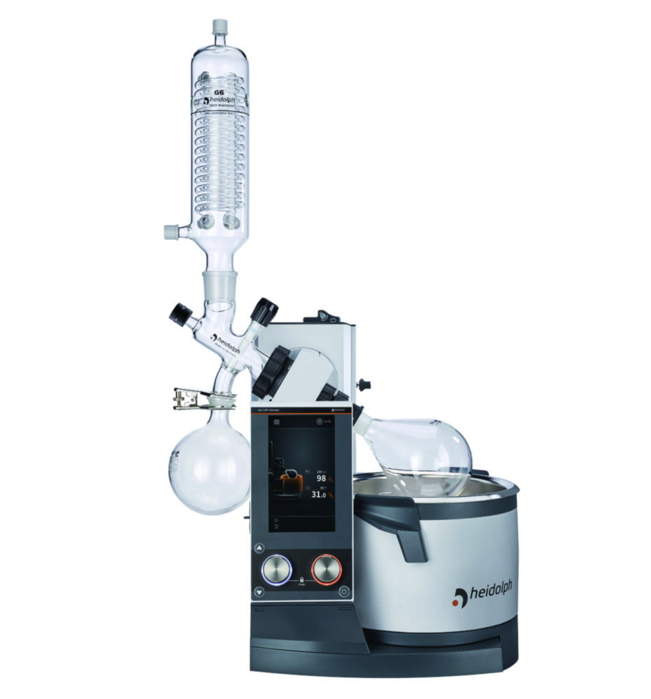 Evaporateur rotatif Hei-VAP Ultimate, avec élévateur motorisé, refroidisseur à reflux