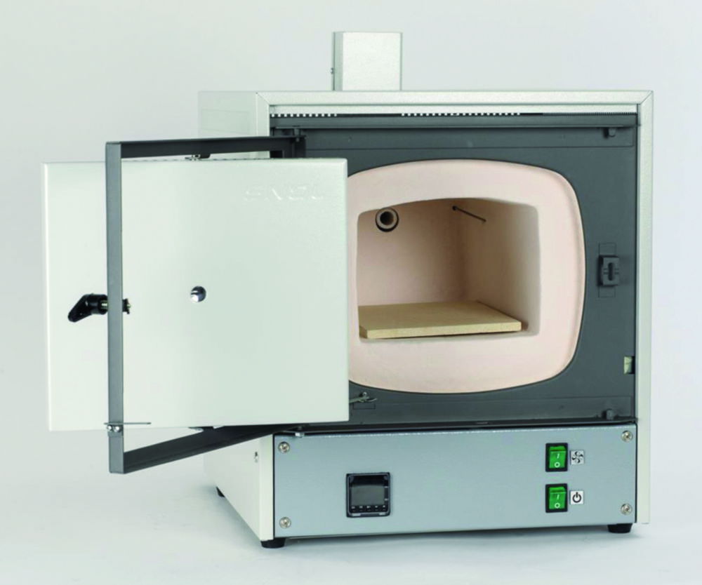 Печі для озоління до 1300°C, 8 л, 28 кг, SNOL 8.2/1100 LZM21**, 195 x 310 x 135 мм, Відкриття вниз