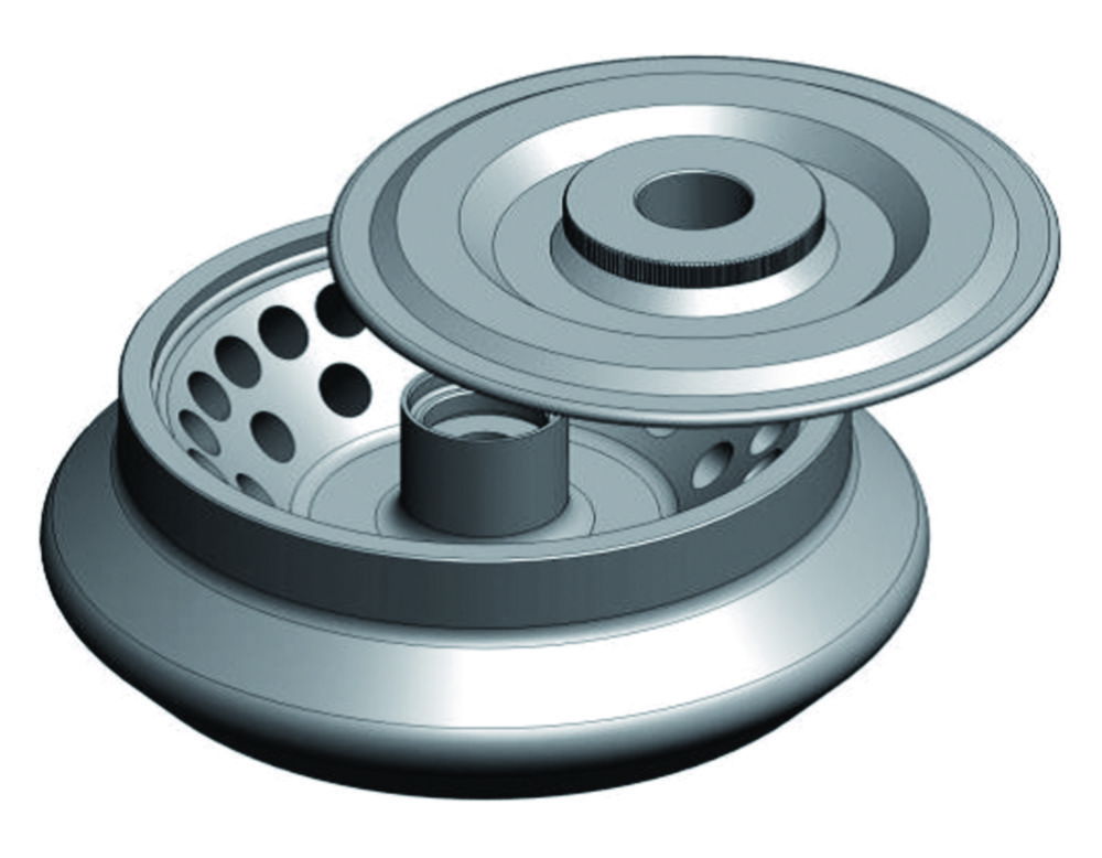 Аксесуари для центрифуги Benchtop 336/336R, C0336-362, Кутовий ротор, пробірки 36 х 2/1,5 мл, герметична кришка