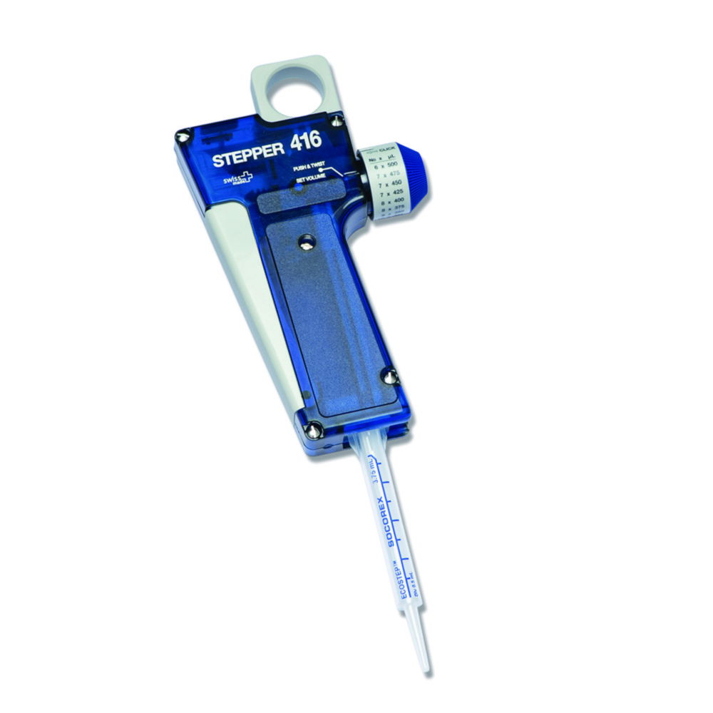Піпетка зі звичайним регулюванням, змінного об'єму Stepper™ 416