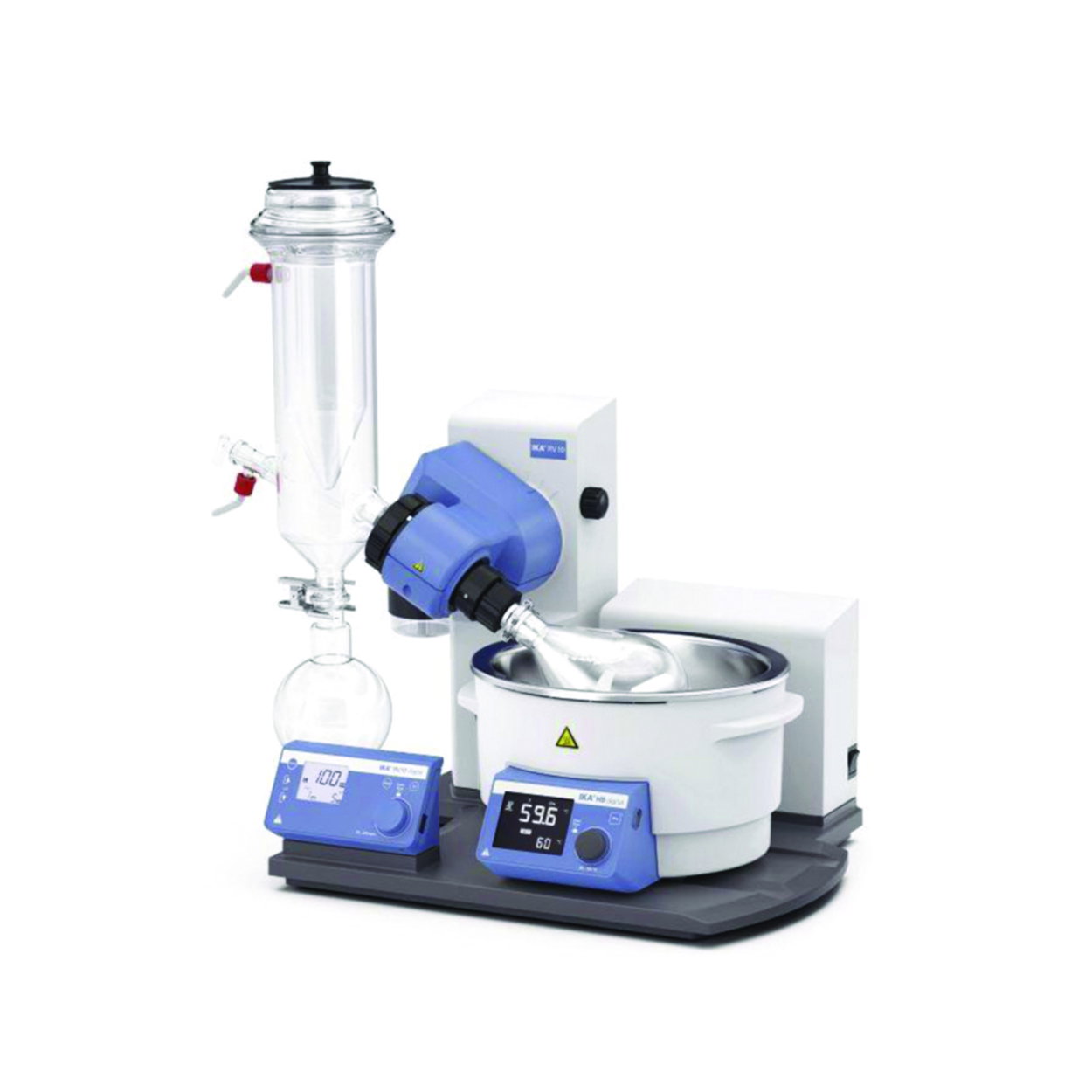 Rotary evaporator RV 10 FLEX with dry ice condenser