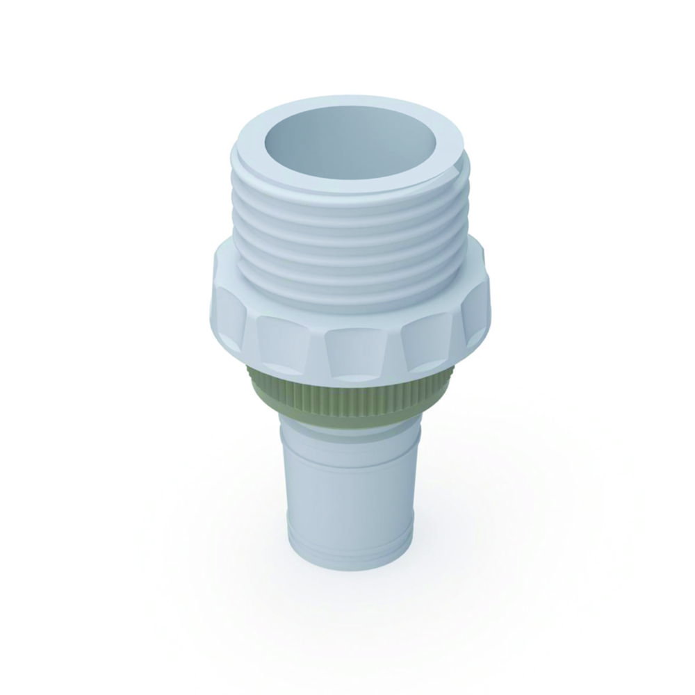 Adaptateur fileté avec rodage, pour bouchons b.safe Caps et Waste Caps