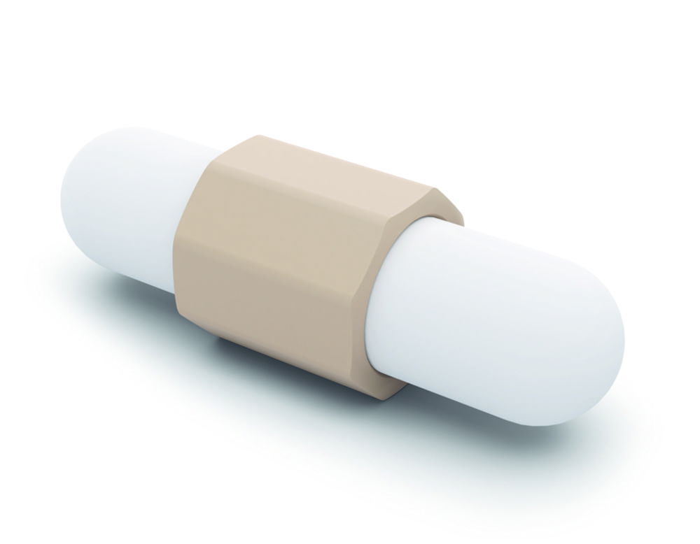 Magnetrührstäbchen IKAFLON slide, rund, PTFE