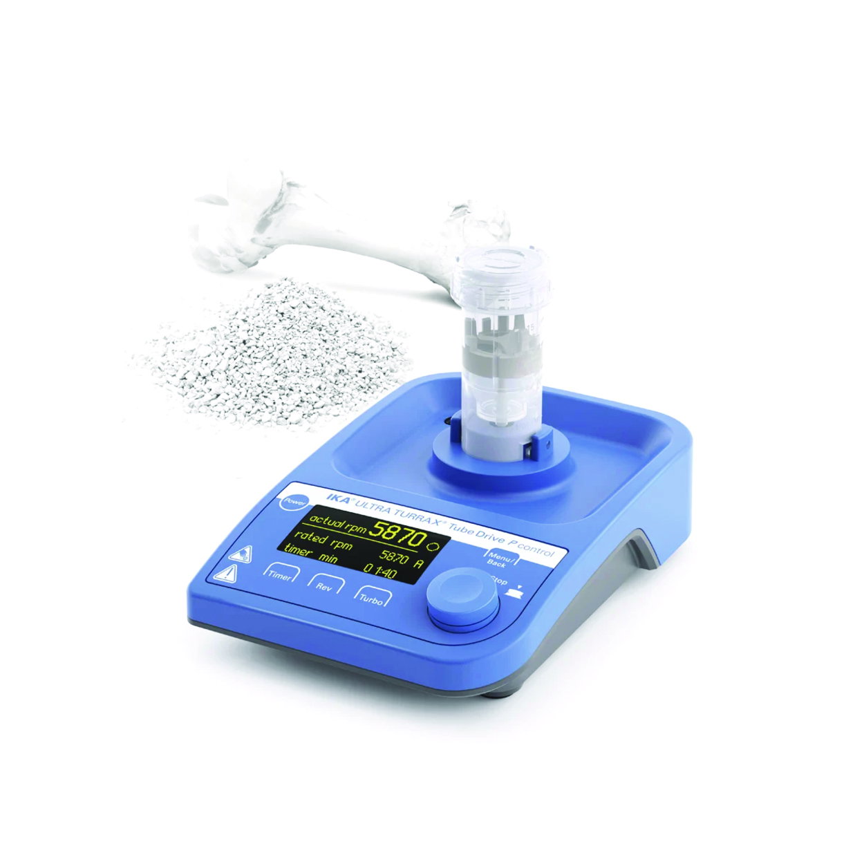 Disperser System ULTRA-TURRAX® Tube Drive P control Life Science Solution