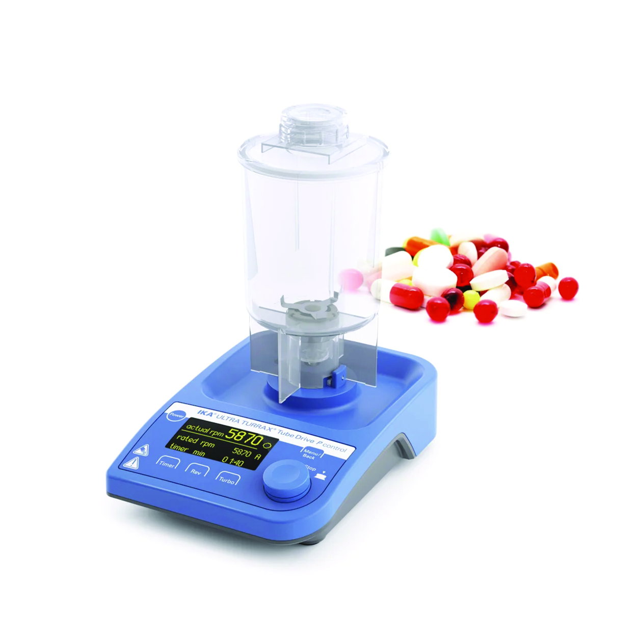 Disperser System ULTRA-TURRAX® Tube Drive P control Pharma Solution