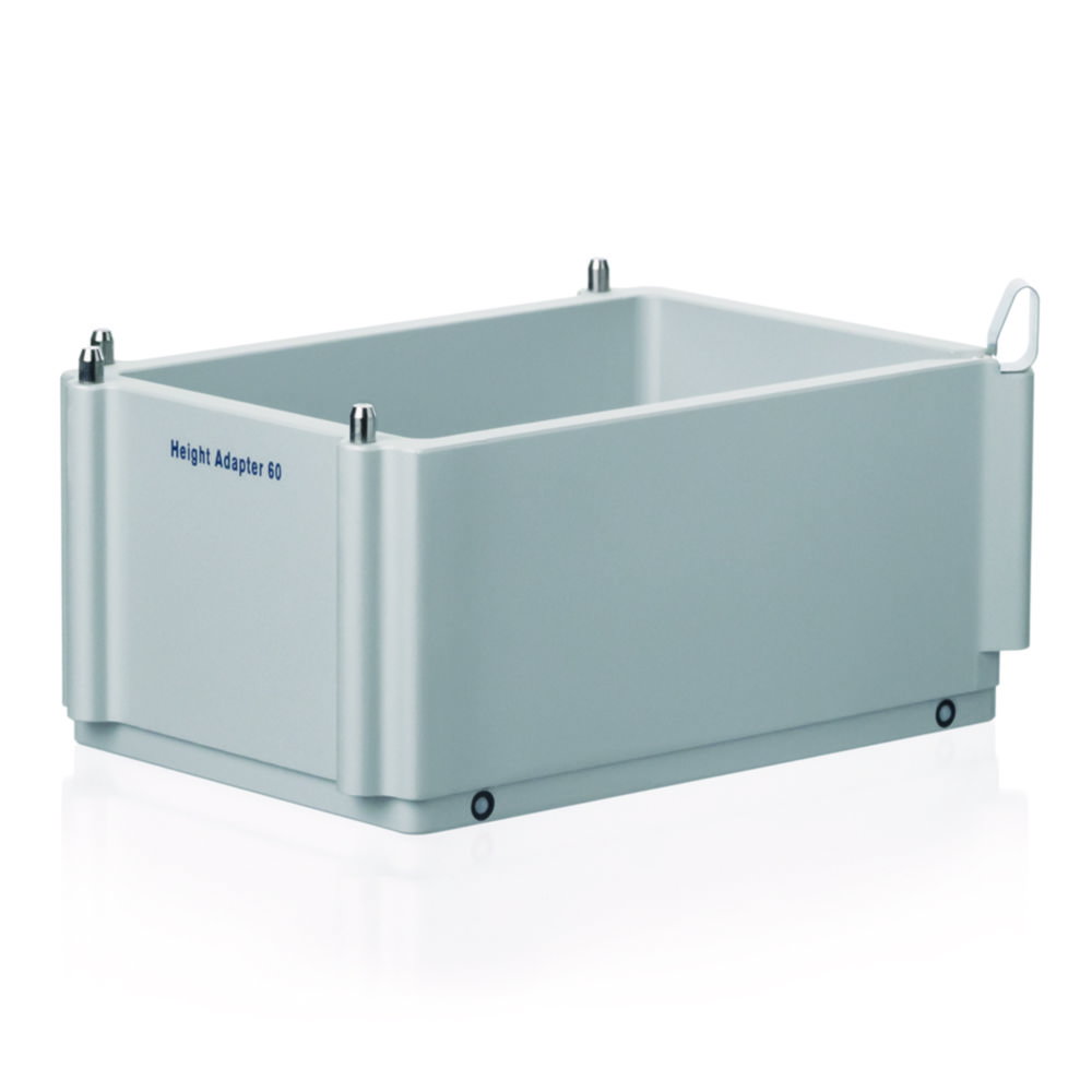 Height adapter for liquid handling stations