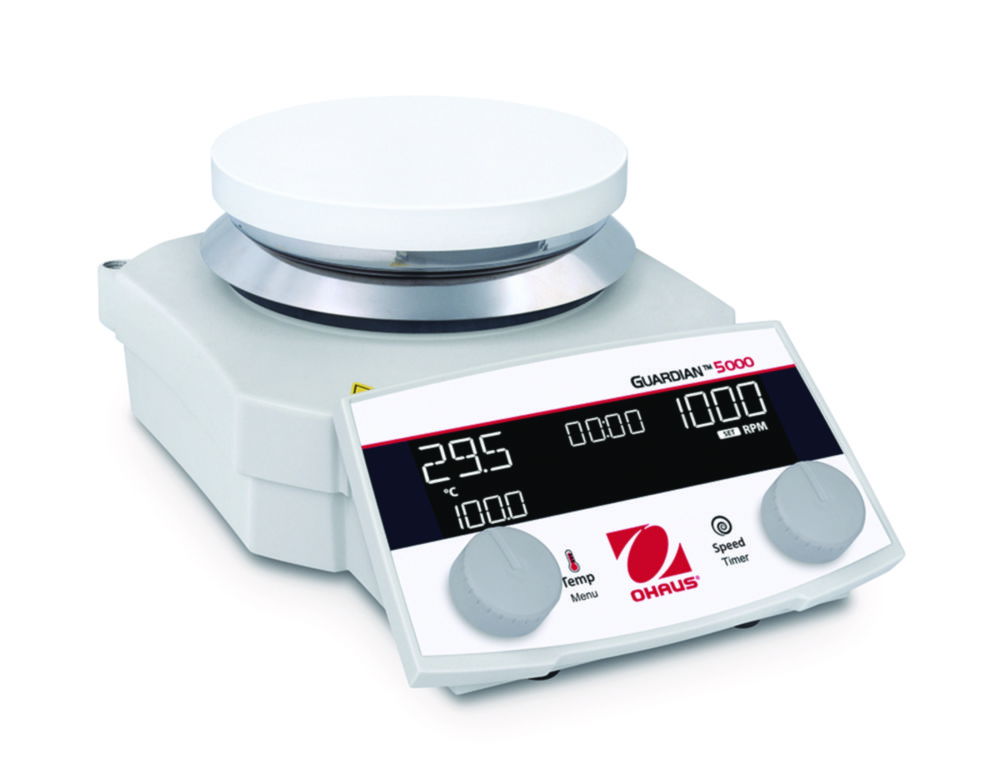 Heizplattenrührer Guardian™ 5000, mit runder Deckplatte