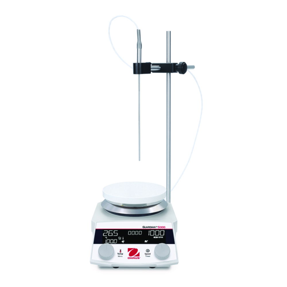 Heizplattenrührer Guardian™ 5000, mit runder Deckplatte, Set