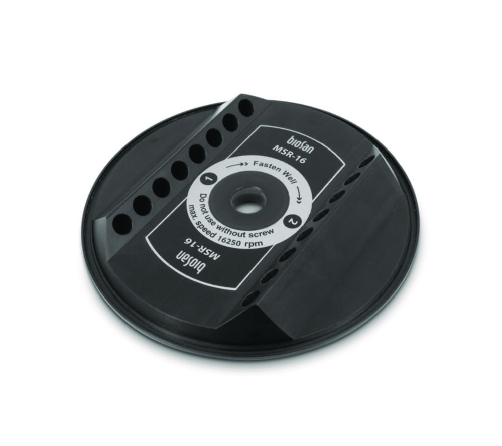 Festwinkelrotor MSR-16 für Mikrozentrifuge Microspin 12 plus