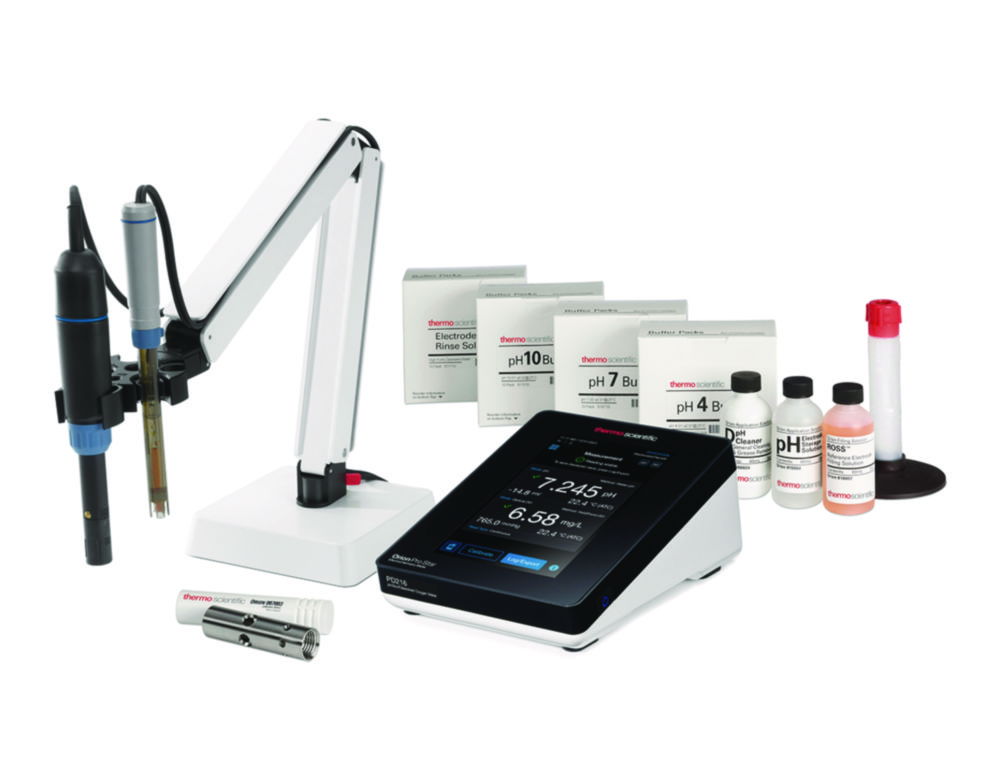 pH/Ionen- und Sauerstoffmessgerät Orion™ Pro Star PD216, standard pH/optical DO kit
