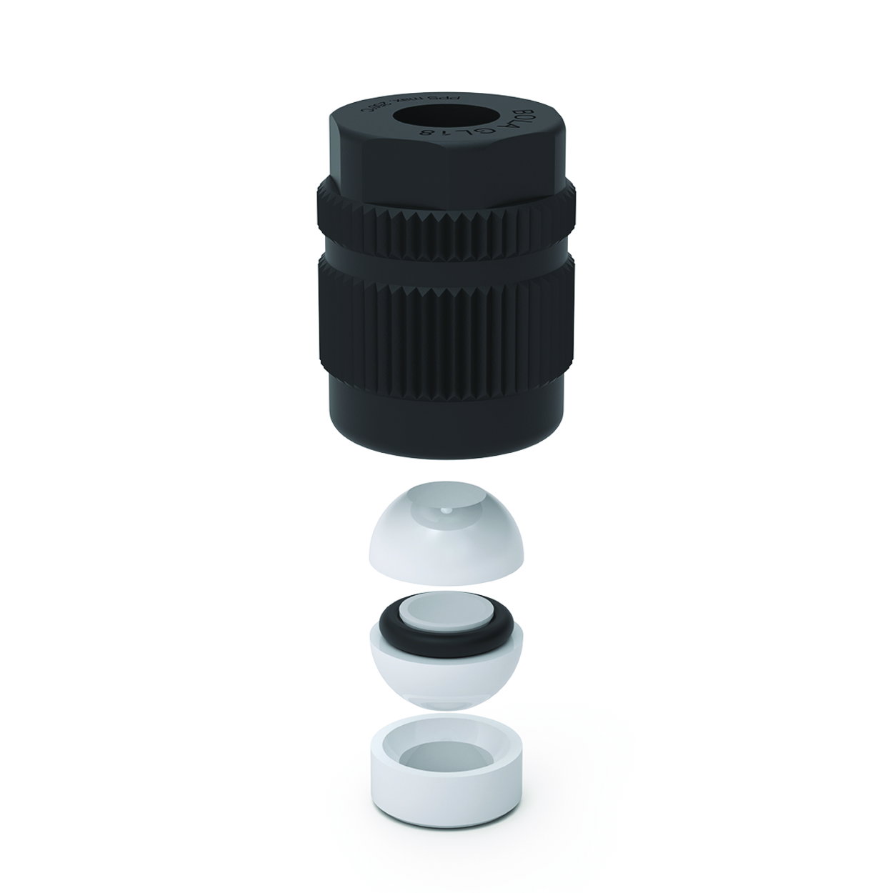 Schwenkverschaubungen, PPS/PTFE