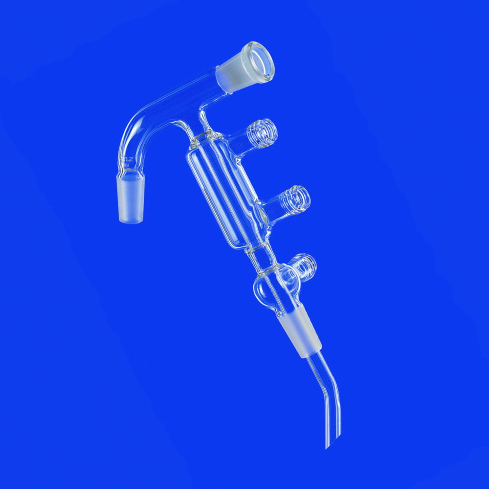 Destillierbrücke zur Kurzwegdestillation, DURAN®-Rohr