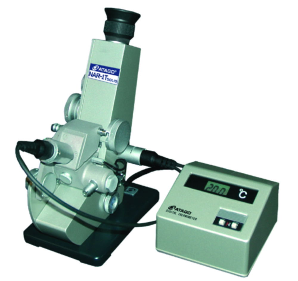 Рефракометри Abbe, nar-1T / NAR-2T / NAR-3T серії, 0,0 - 50 °C, NAR-1T рідина
