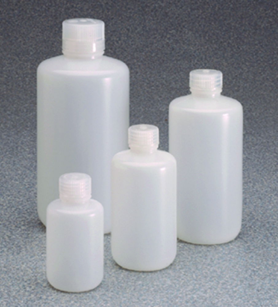 Узкогорлые бутыли Nalgene™ с низким содержанием частиц, полиэтилен, с винтовой крышкой из полипропилена, 28, 500 мл