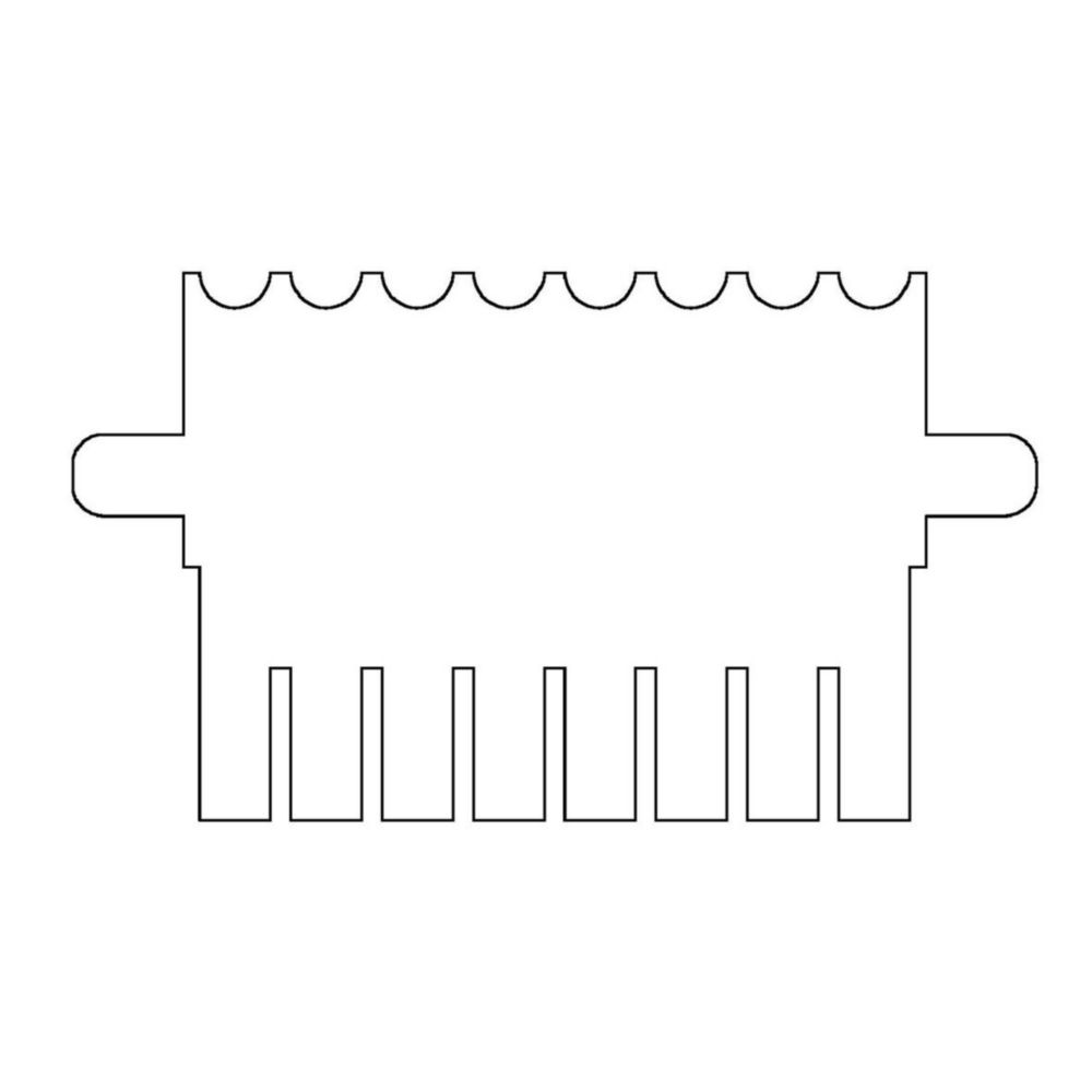 Аксесуари для Electrophoresis Танк OmniPage Міні, 60 мкл, 1,00 мм
