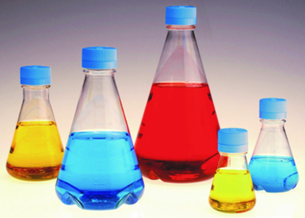 Одноразові колби Ерленмейєра Nalgene™, тип 4115, 4116, PETG, стерильні, вентильовані, 70, 4116