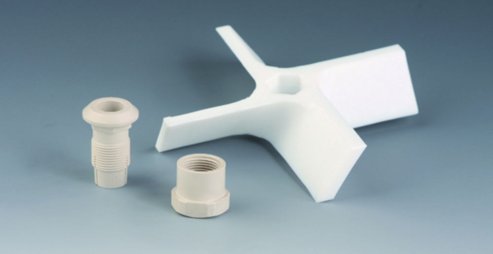 Додаткові лопаті для мішалки, PTFE, 8 мм