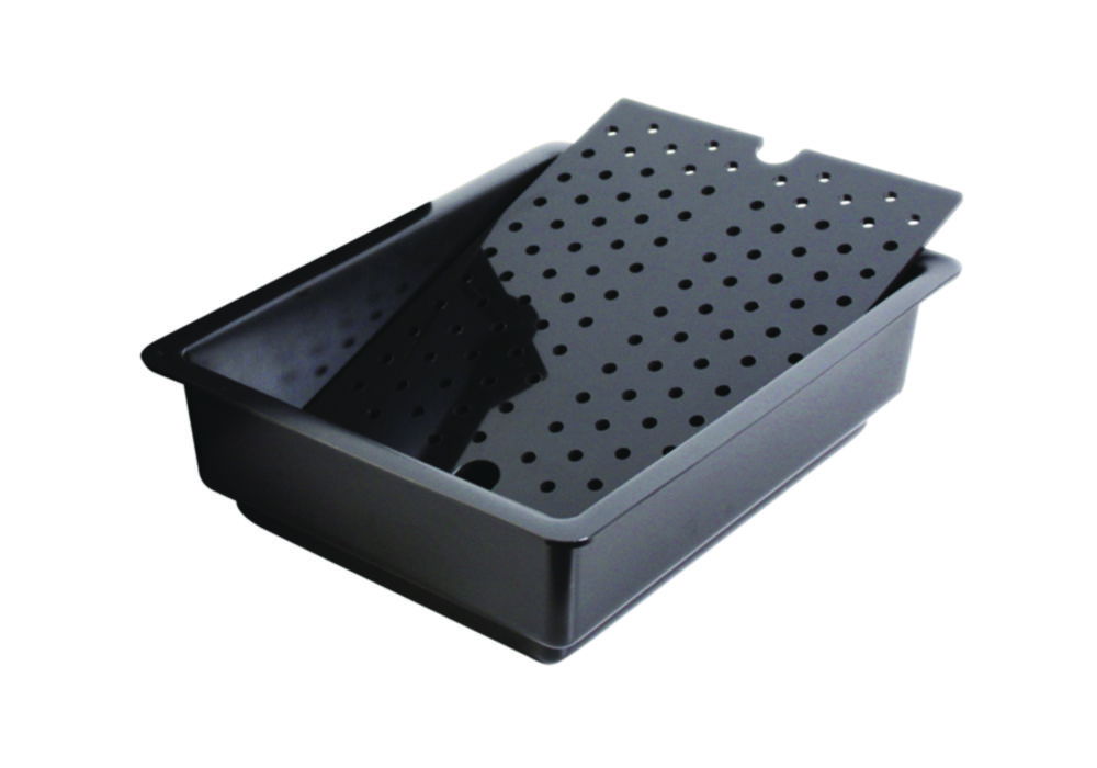 Зливні піддони, HDPE, 285 x 385 x 95 мм, 355 x 445 x 135 мм