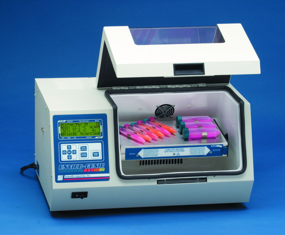 Benchtop струшування інкубатор Enviro-Genie®, +, 230 V, 50/60 Hz, 1000 об/хв, 0,1 ± °C