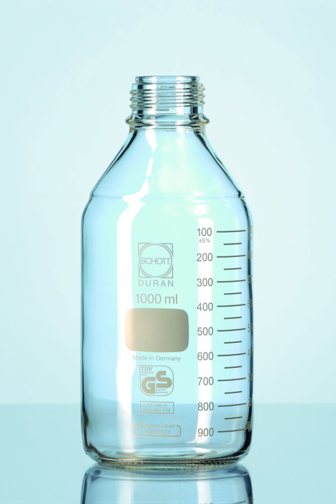 Laboratory bottles Premium, DURAN®, without cap