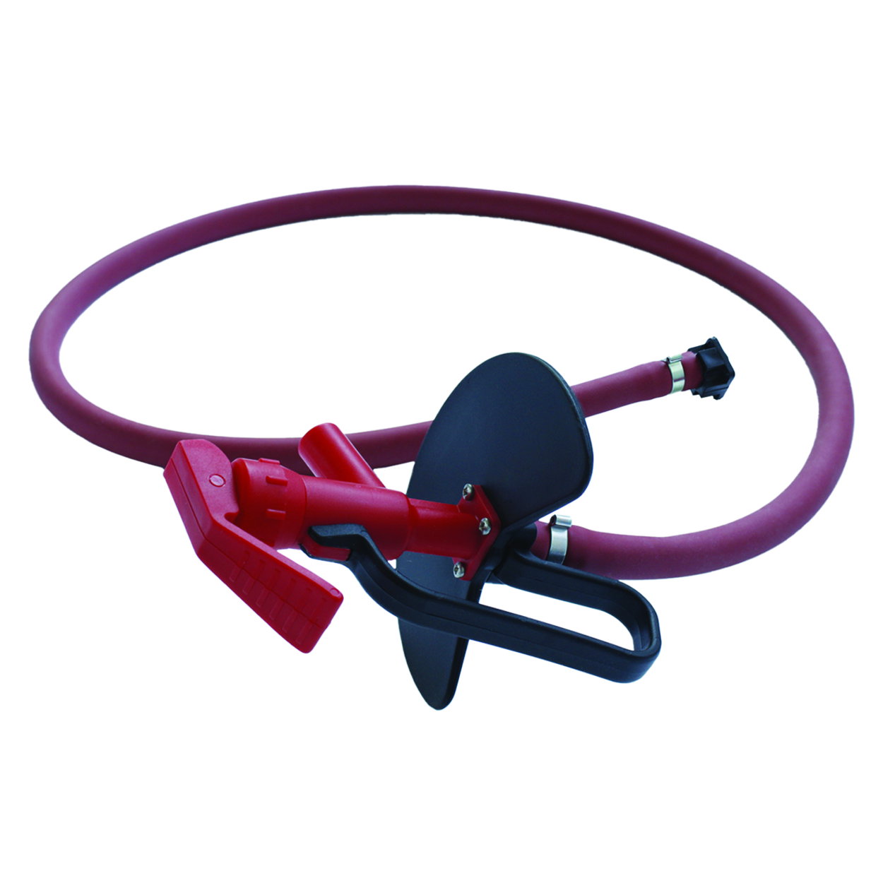 Discharge hoses with shut-off valve for PumpMaster for aqueous liquids