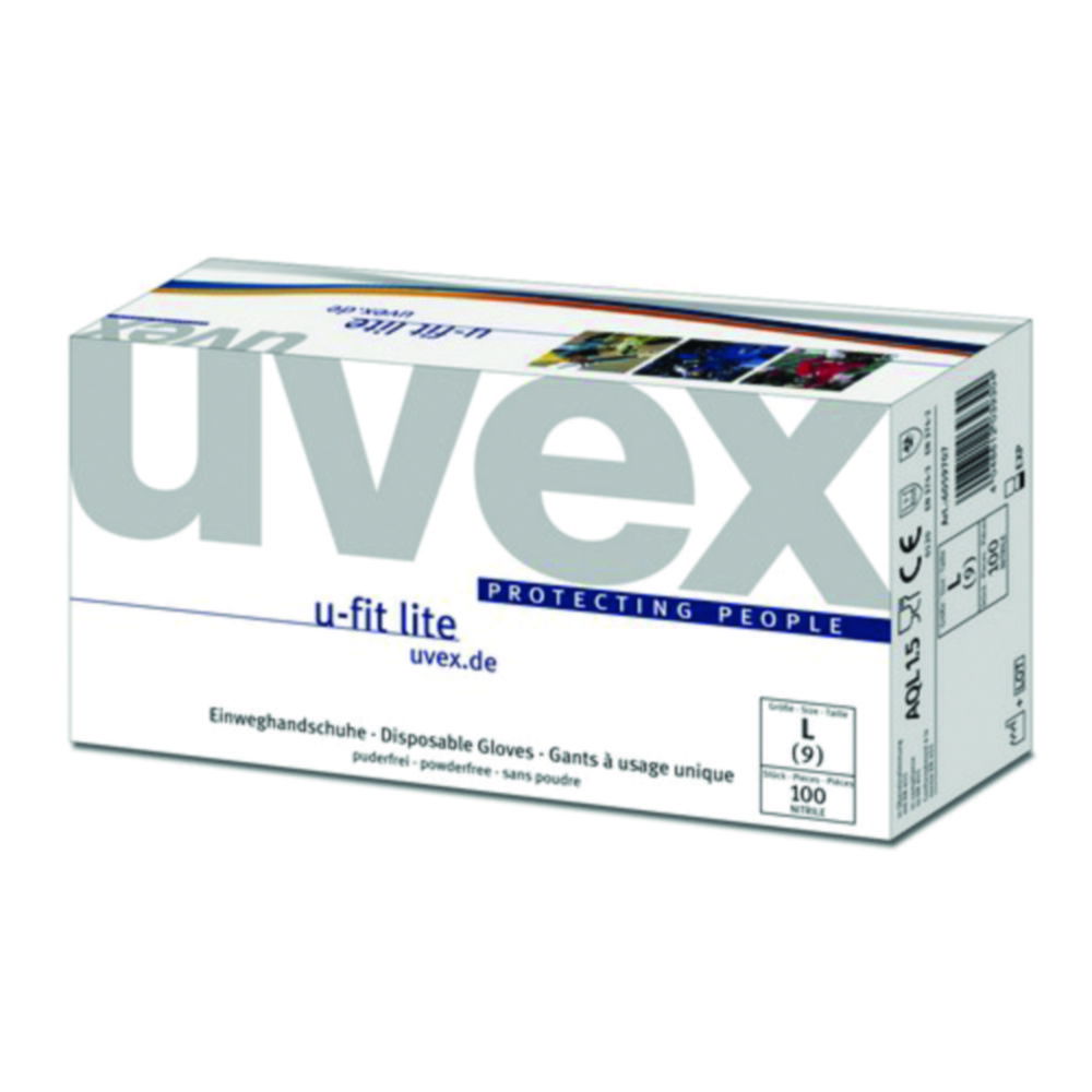 Одноразові рукавички u-fit lite, нітрил, XL