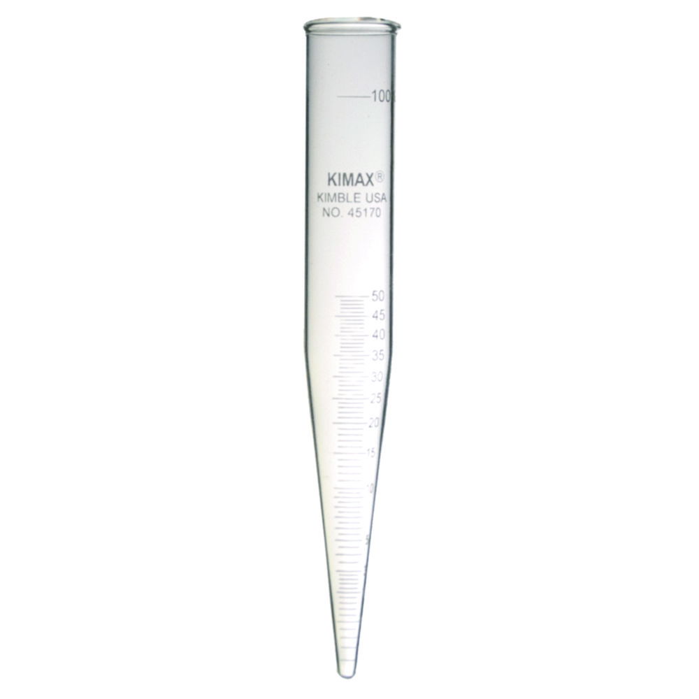 API-Центрифуг трубы KIMAX®, окончил, borosilicate стекла 3.3