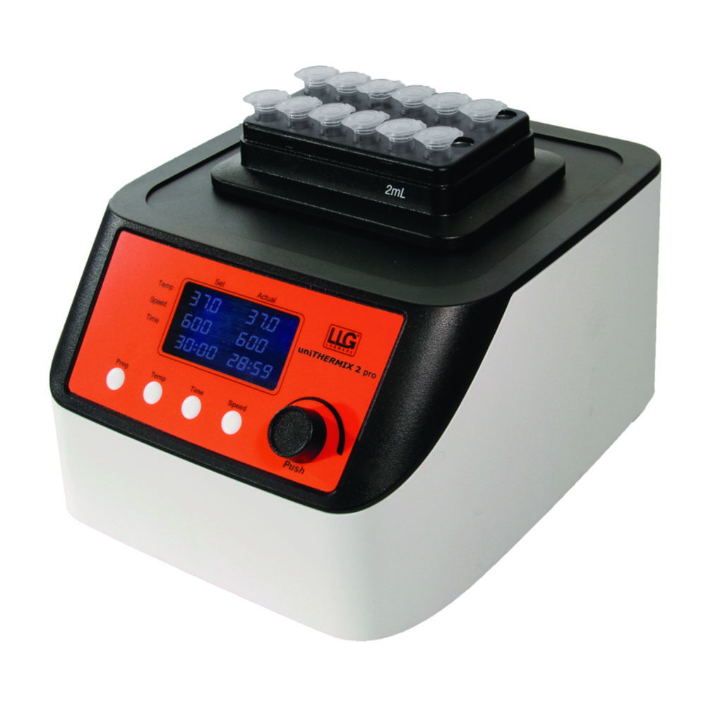 ТермошейкерLLG-uniTHERMIX1 pro та 2 pro, 1, UK, LLG-uniTHERMIX 2 pro, -15 RT + °C, 1500 об/хв
