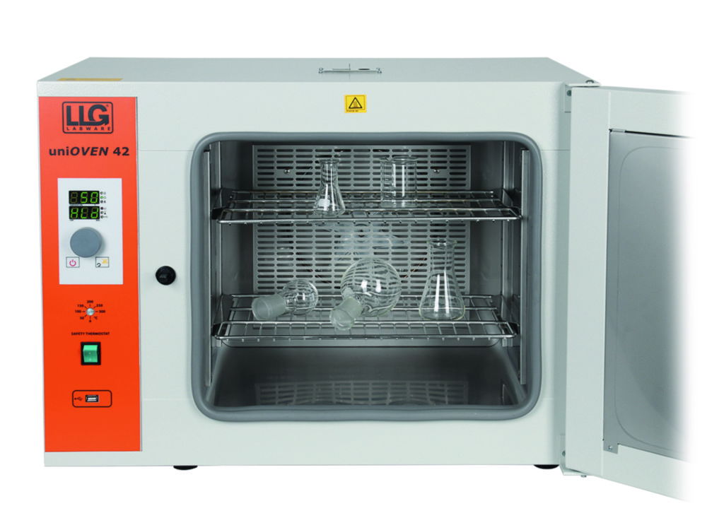Универсальные сушильные шкафы LLG-uniOVEN 42 и LLG-uniOVEN 110, 500 x 445 x 500 мм, 790 x 665 x 680 мм, 230 V, 50/60 Hz