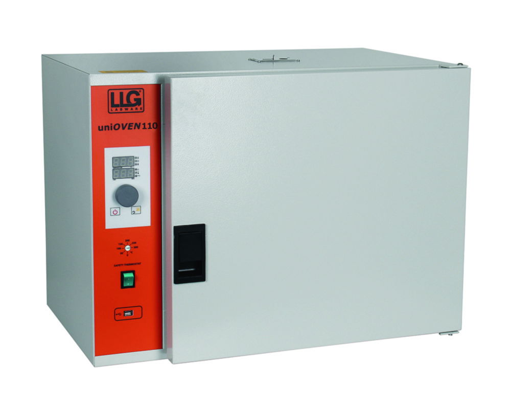 Универсальные сушильные шкафы LLG-uniOVEN 42 и LLG-uniOVEN 110, 500 x 445 x 500 мм, 790 x 665 x 680 мм, 230 V, 50/60 Hz