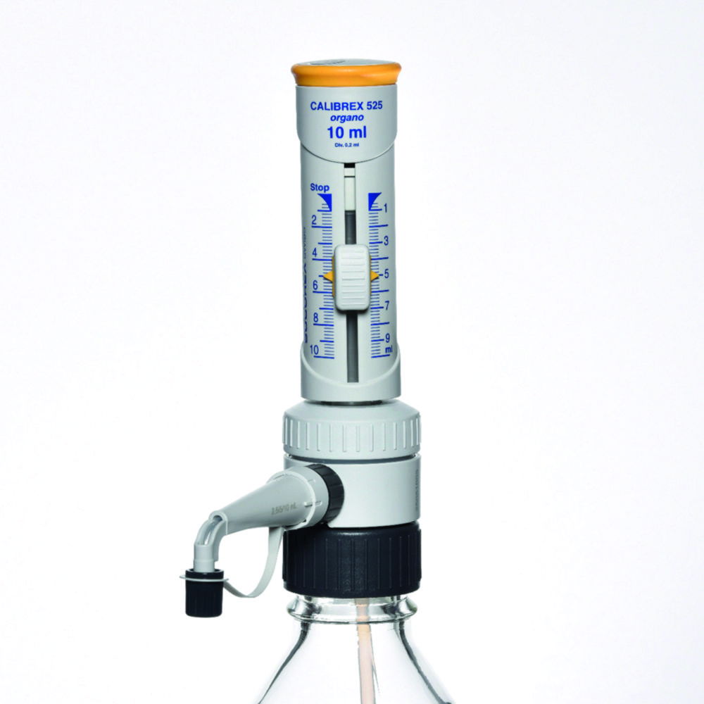 Дозатор пляшковий Calibrex™ organo 525 / Calibrex™ solutae 530, 0,2 мл, 1 - 10 мл