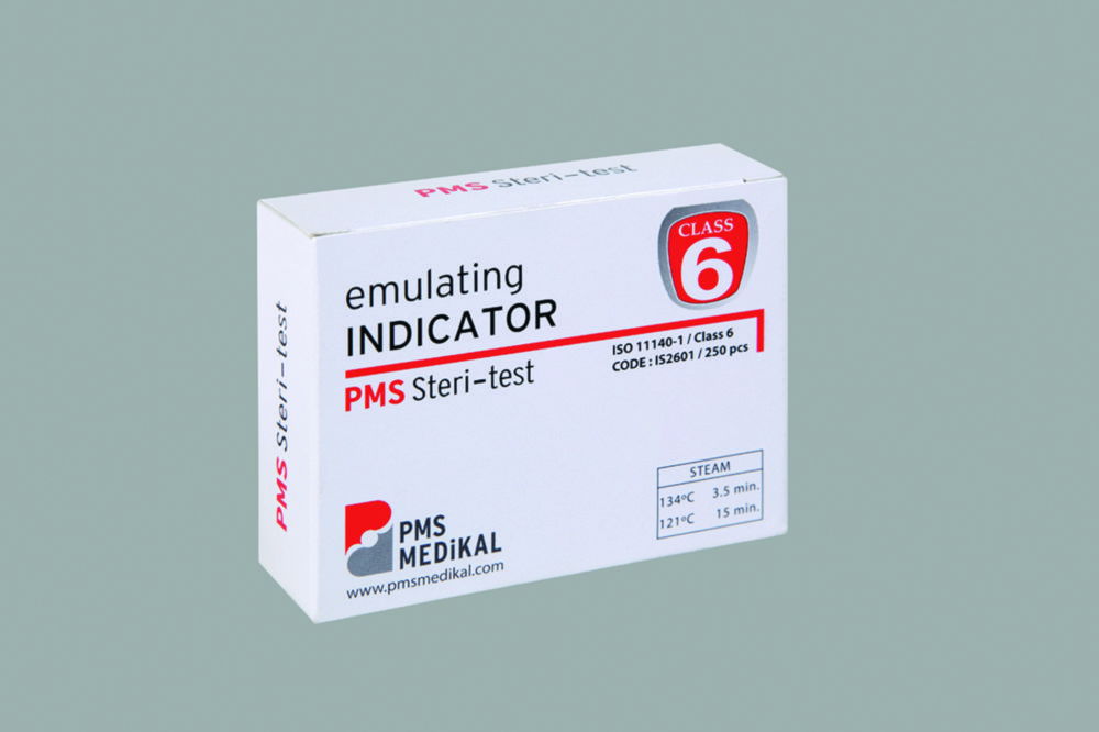 Indikatorstreifen für Dampfsterilisation