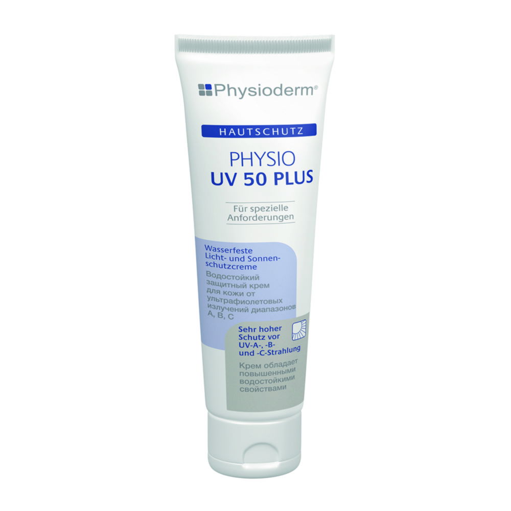 Світло та сонцезахисний крем Physio UV 50 плюс