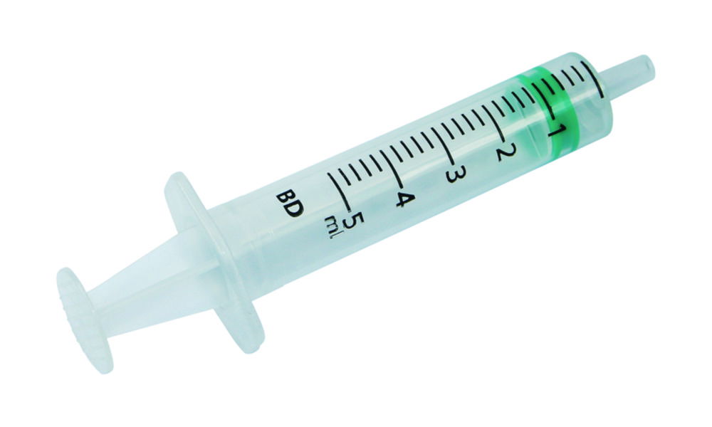 -Syringes BD Смарагд, одноразові, 3 штуки, PP/TPE, стерильні, 5 мл, 0,2 мл