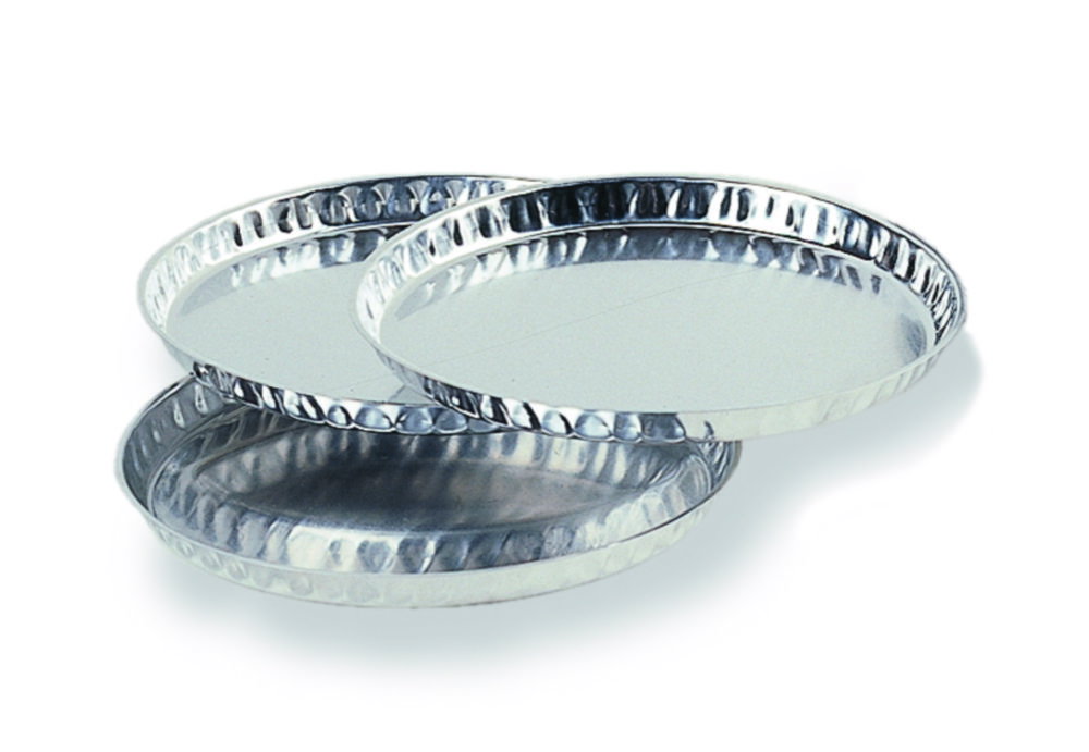 Sample dishes, Aluminium
