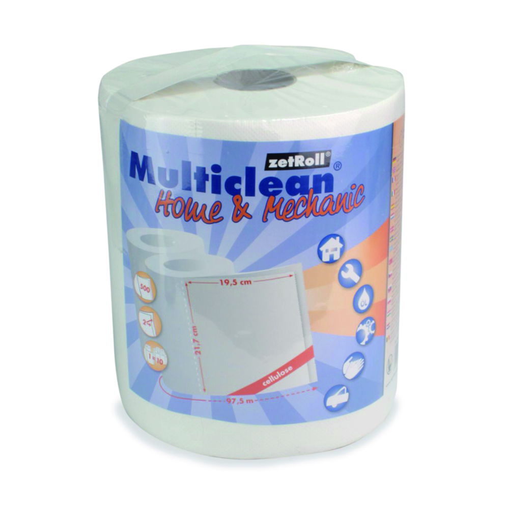 Рушник рулонний Multiclean® Home & Hobby, білий, 500 аркушів