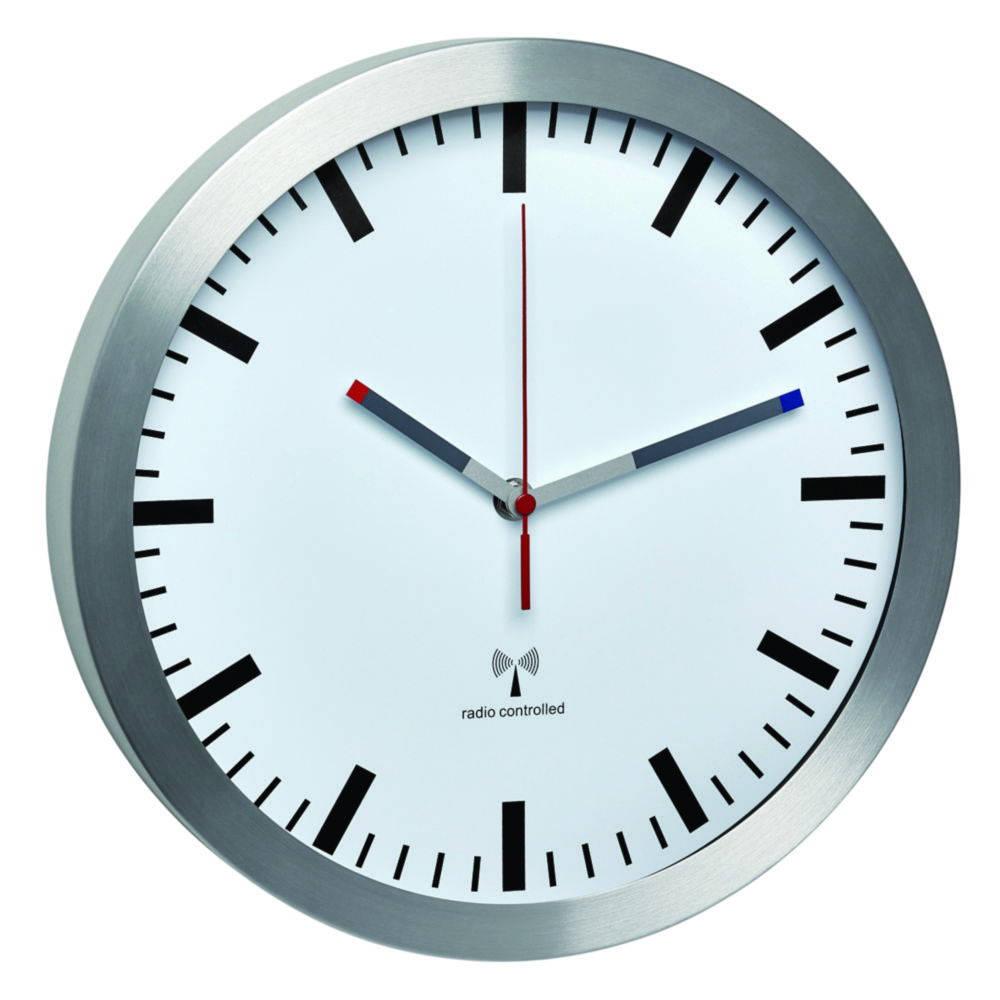 Funk-Wanduhr, Skala ohne Ziffern