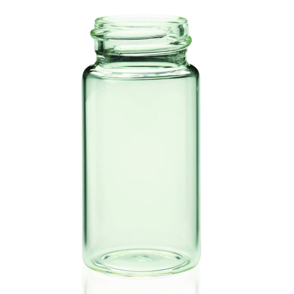 Scintillation vials, borosilicate glass, without caps