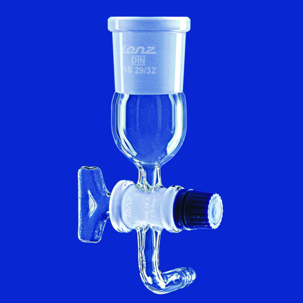 Übergangsstücke mit NS-Hülse, DURAN®-Rohr, gebogen