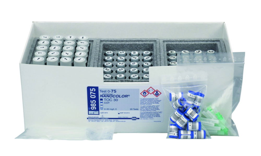 Трубні тести NANOCOLOR® Частина 2, 2 – 30 mg/l C